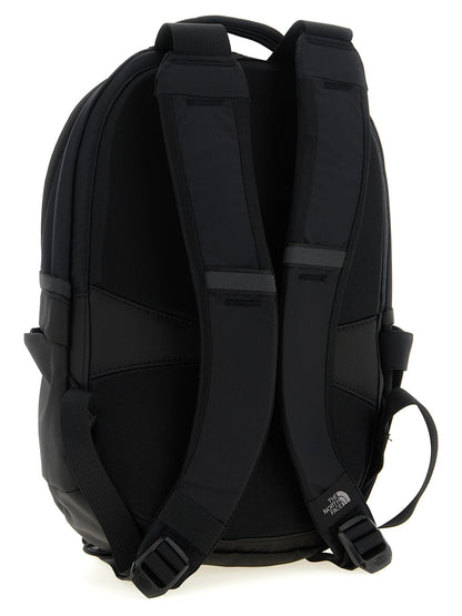 Mini Backpack by The North Face for unisex in plush nylon black features an ultra-portable silhouette from the Borealis Plush Nylon Mini Backpack range, with a secure , ample , and versatile backpack-strap & adjustable-strap.