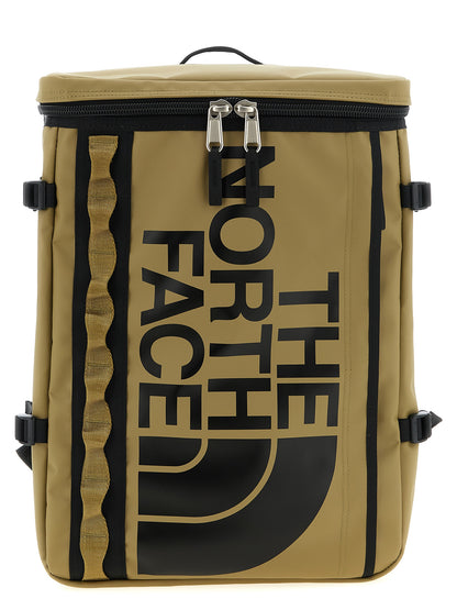 Backpack by The North Face for unisex in polyester bicolour & green features a effortlessly chic Base Camp Fuse Box Polyester Backpack design, showcasing a secure zipper & buckle, ample , and versatile handle, backpack-strap & adjustable-strap for a effortlessly chic finish.