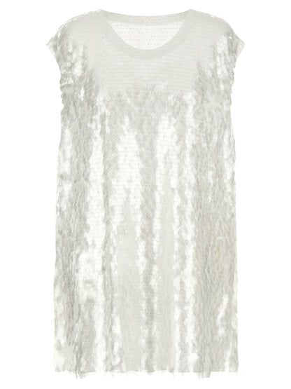 Norma Kamali White Polyamide Tank Tops