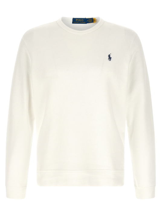 Sweatshirt by Polo Ralph Lauren for men in cotton polyester white features an exquisite silhouette, showcasing and crew neckline details for a exquisite look.