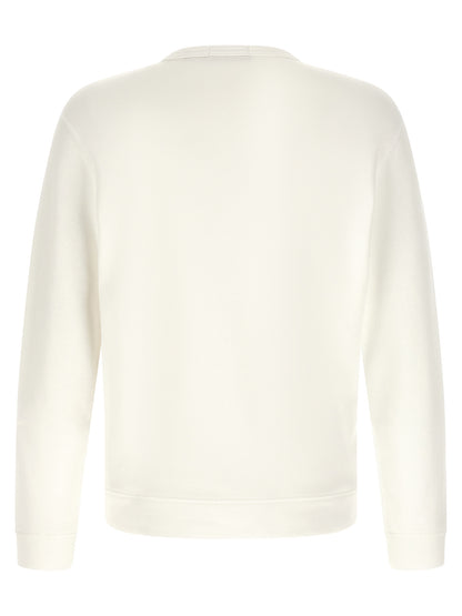 Polo Ralph Lauren White Cotton Sweatshirt