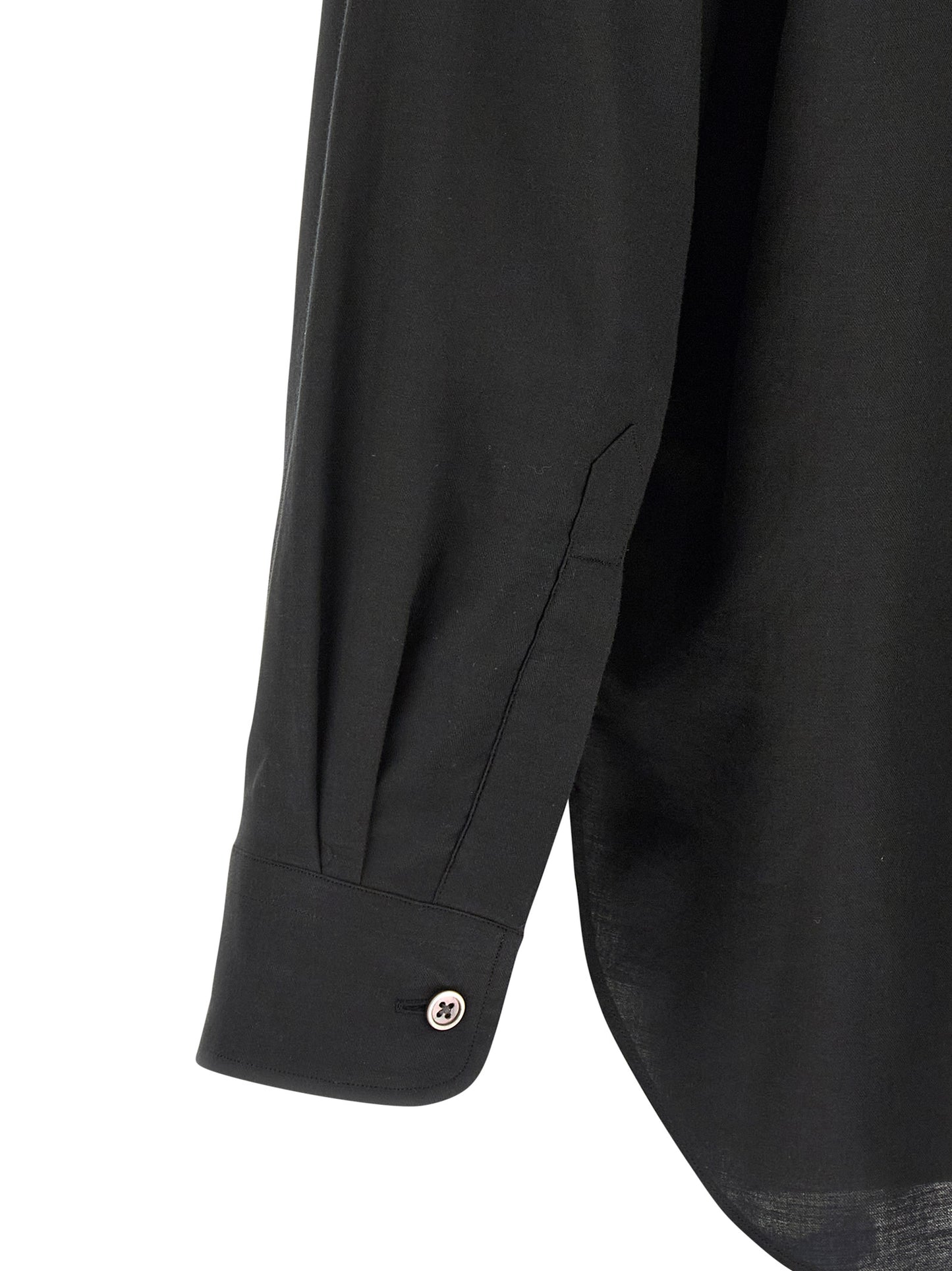 SSSTEIN Black Cotton Blouse
