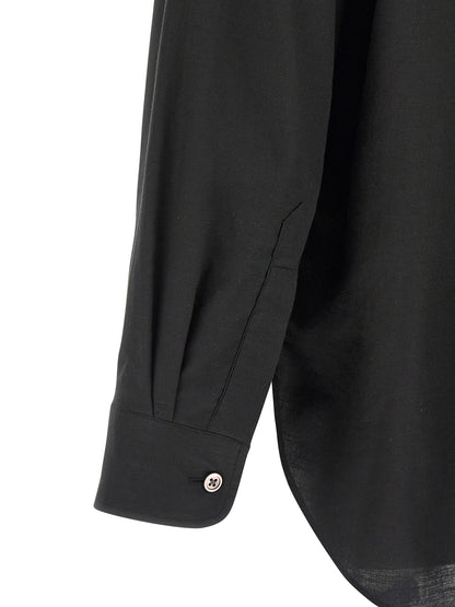 SSSTEIN Black Cotton Blouse