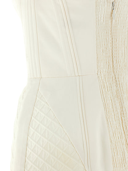 Zimmermann White Cotton Short Dress