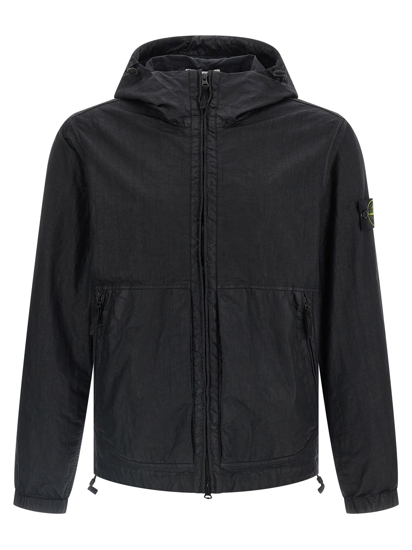 Stone Island Black Polyamide Shell Jacket