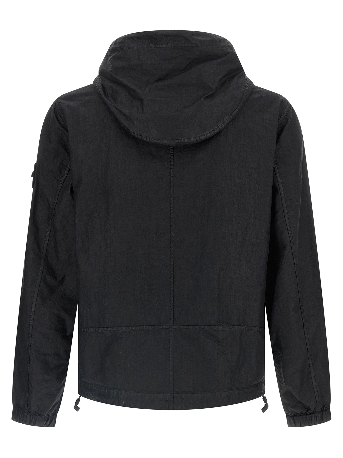 Stone Island Black Polyamide Shell Jacket