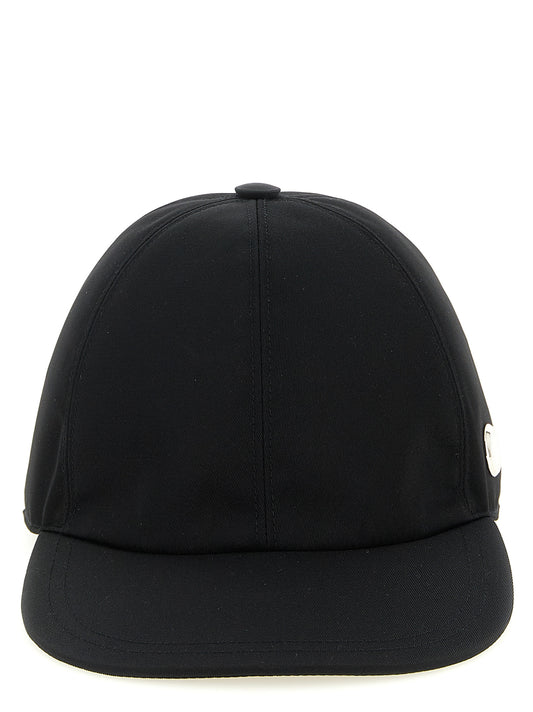 Stella McCartney Black Cotton Cap (Baseball Hat)