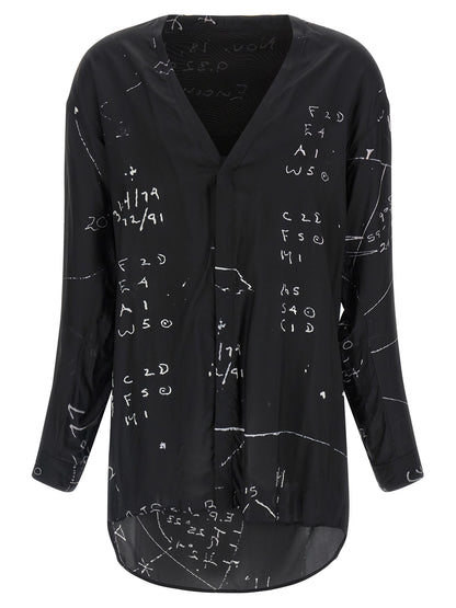 Rick Owens Black Viscose Blouse