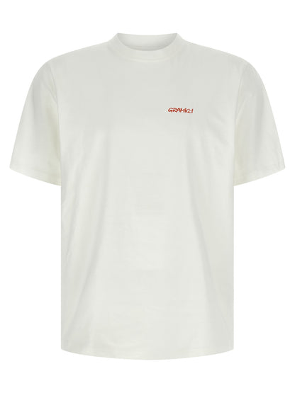 Gramicci White Cotton T-Shirt