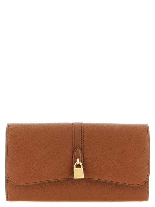 Cardholder Card Case by Stella McCartney for women in polyester brown features a polished Ryder Polyester Cardholder Card Case design with polished card-organization eco-friendly.