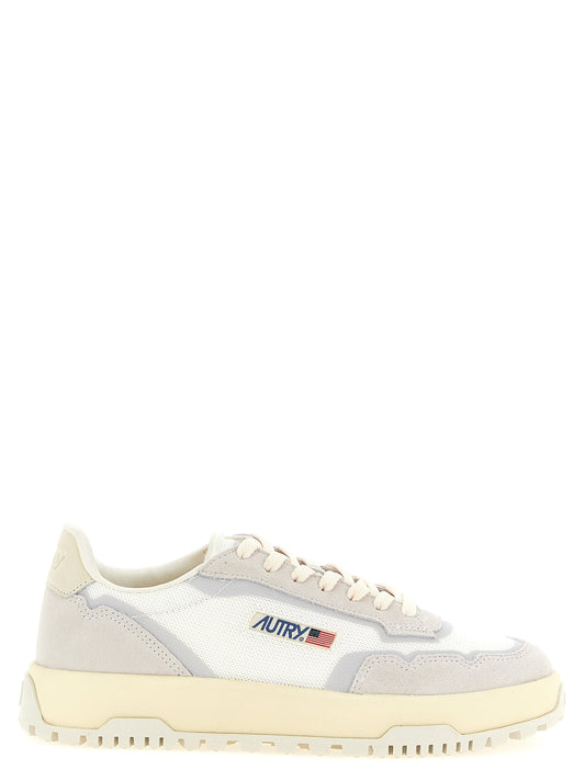 Sneakers by Autry for men in cotton terry suede leather & tu gray features an versatile design from the Cordura Men's Low Top Cotton Terry Suede Leather & TU Sneakers collection, highlighting a versatile low-top style for a premium, high-fashion look.