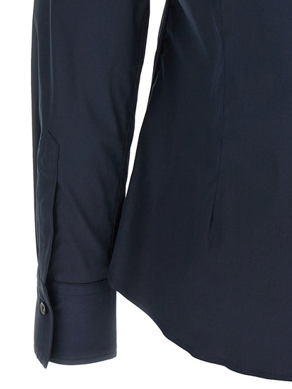 XACUS Blue Cotton Blouse
