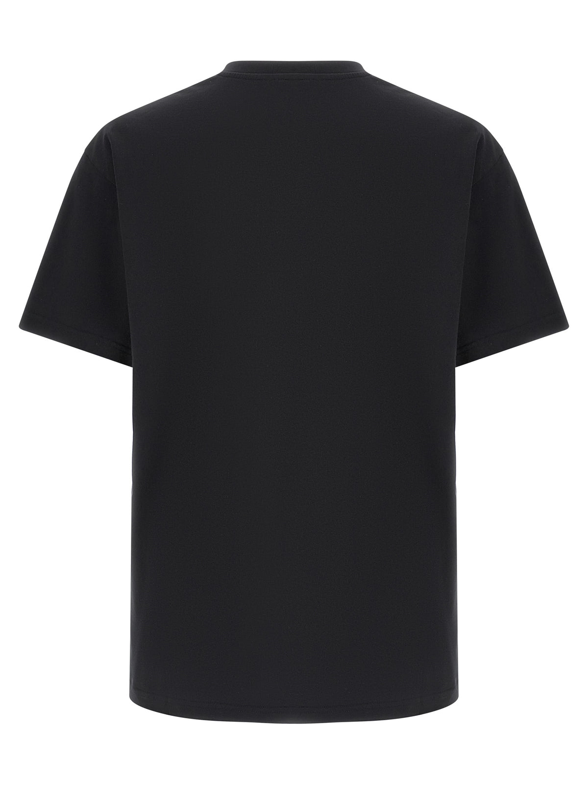T-Shirt by Givenchy for men in cotton black showcases a chic silhouette, artfully detailed with a chic crew neckline and for a chic finish.