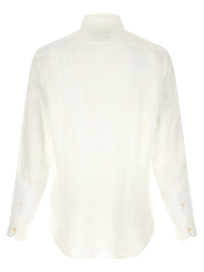 MC2 Saint Barth White Linen Blouse