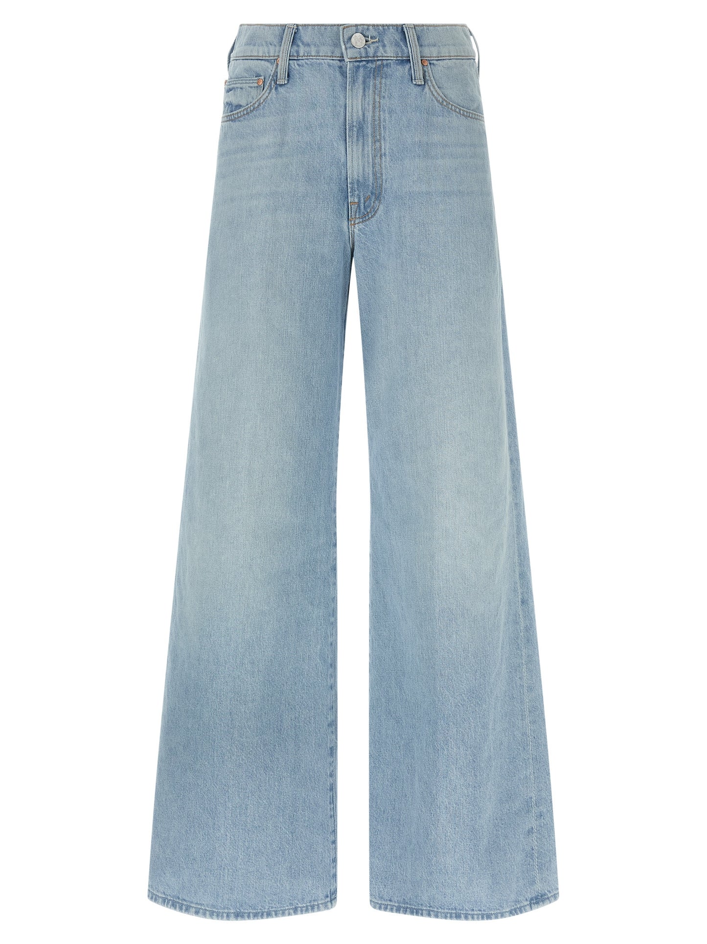 Mother Denim Blue Cotton Jeans Denim