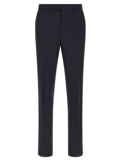 ZEGNA Blue Wool Two-Piece Suit
