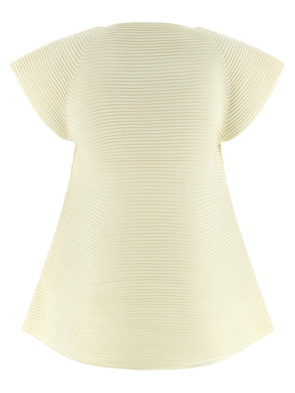 Issey Miyake Bicolor Polyester Short Dress