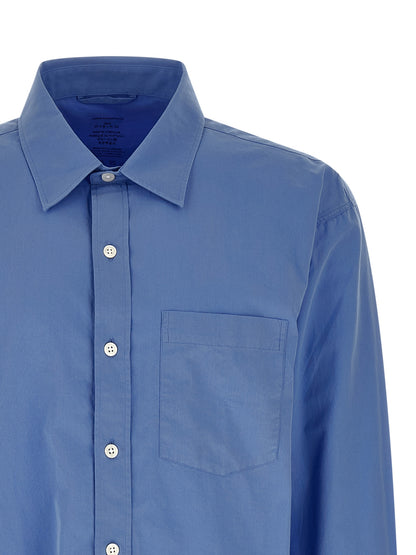 MFPEN Blue Organic Cotton Blouse