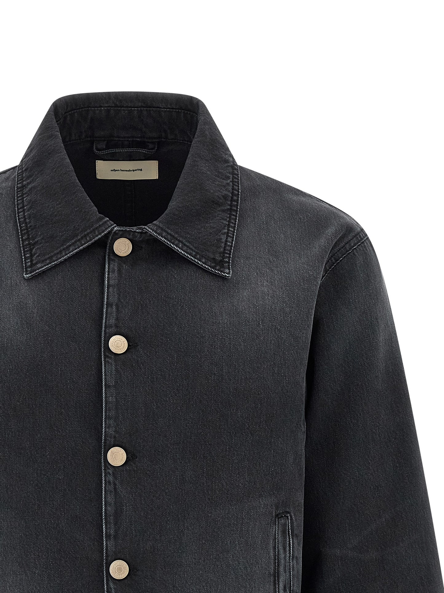 MFPEN Black Organic Cotton Denim Jacket