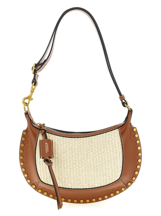 Isabel Marant Oskan Bos Taurus Calf Suede Leather Shoulder Bag - Brown