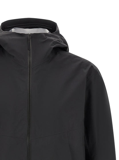 Arc'teryx Veilance Black Nylon Shell Jacket