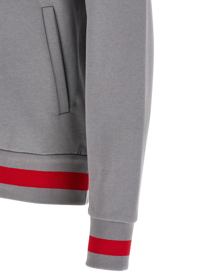 Kiton Gray Cotton Sweatsuit