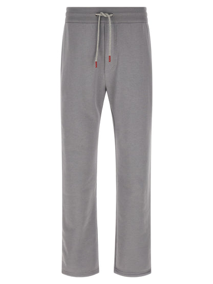 Kiton Gray Cotton Sweatsuit