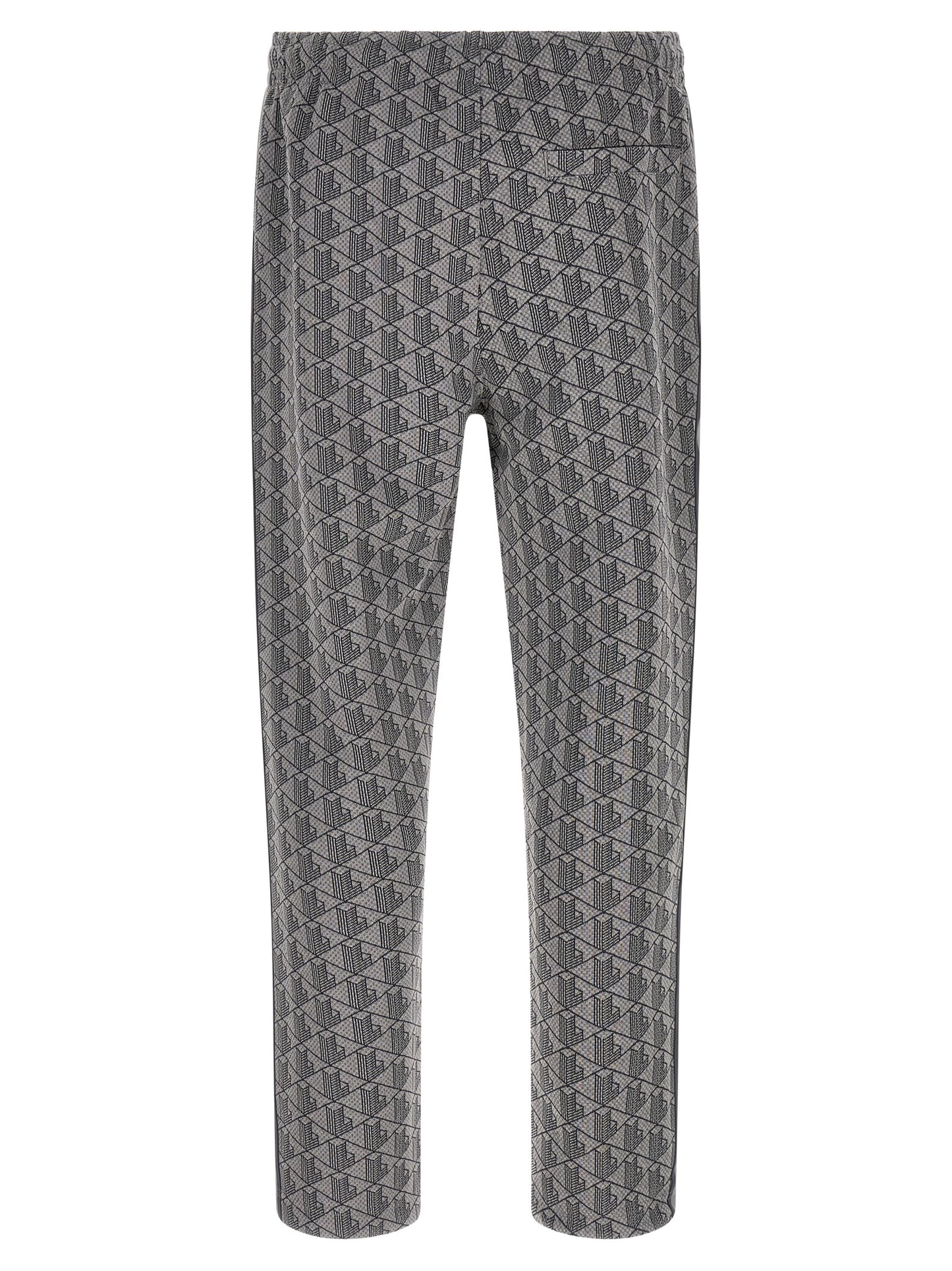 Lacoste Gray Polyester Joggers (Workout Pants)