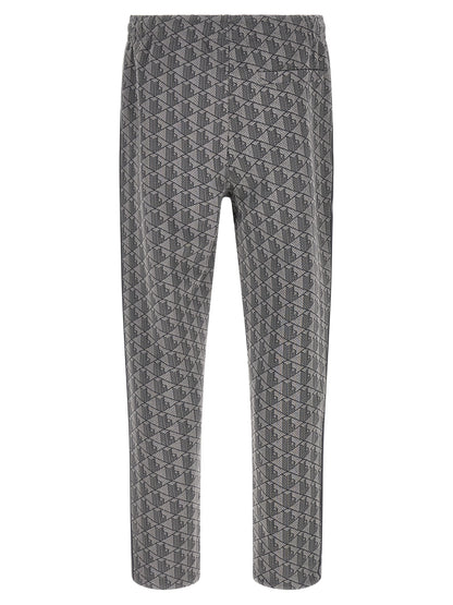 Lacoste Gray Polyester Joggers (Workout Pants)