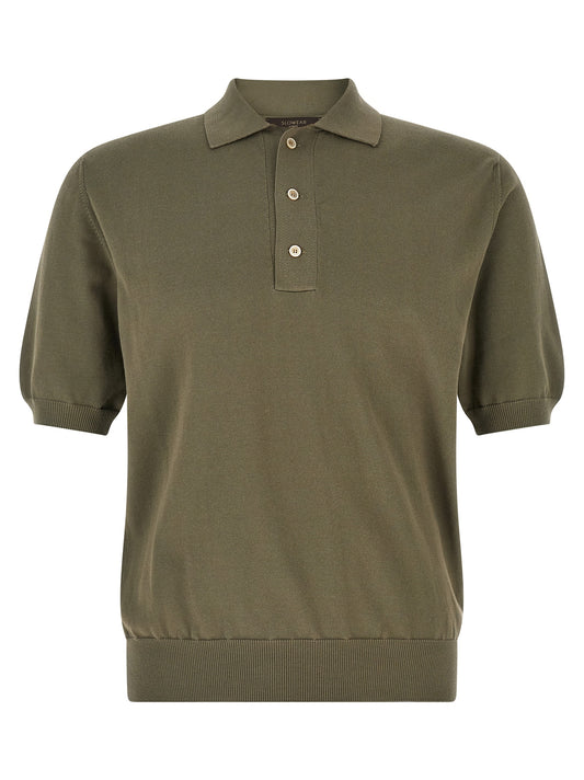 ZANONE Bicolor Cotton Polo Shirt