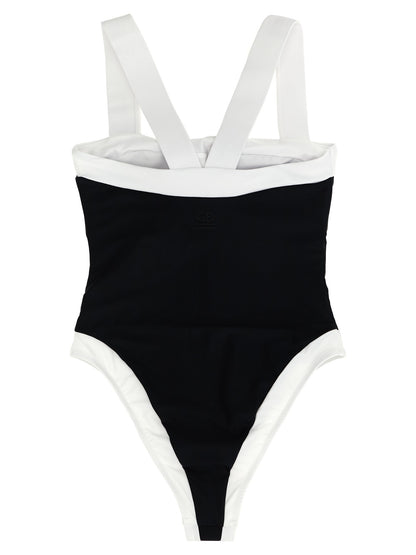 GOLDBERGH Bicolor Recycled Polyamide One-Piece Swimsuit