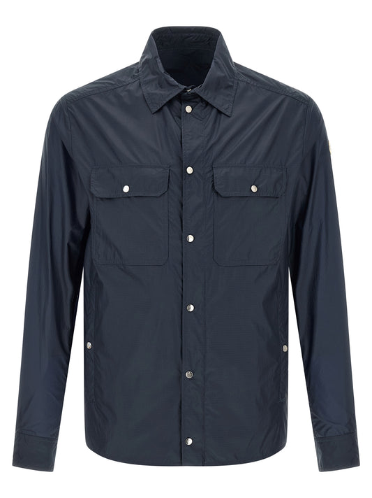 Moncler Blue Polyamide Blouse
