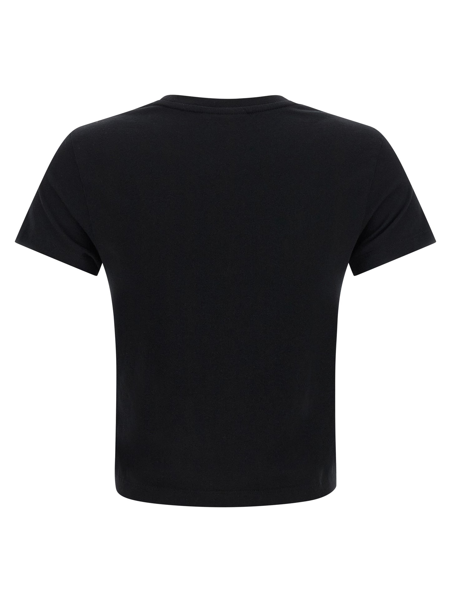 Maison Kitsuné Black Cotton T-Shirt
