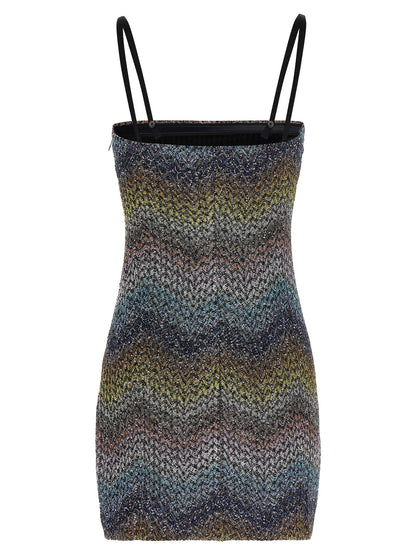 Missoni Multicolor Viscose Short Dress