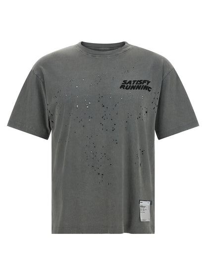 SATISFY Gray Organic Cotton T-Shirt