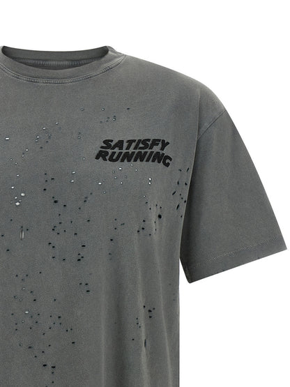 SATISFY Gray Organic Cotton T-Shirt