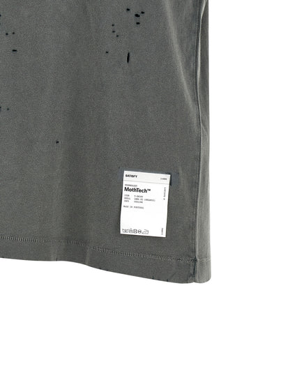 SATISFY Gray Organic Cotton T-Shirt