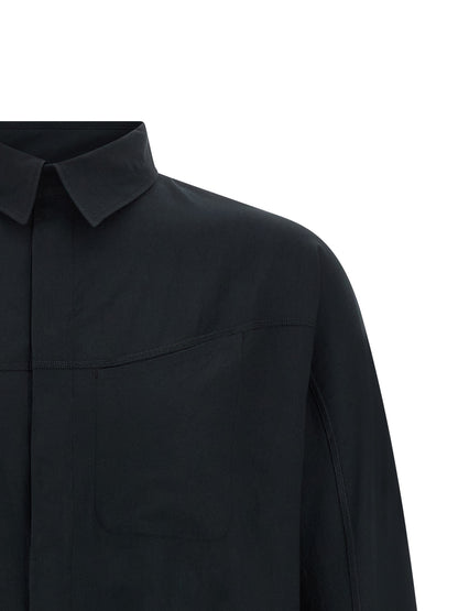 SATISFY Black Polyester Blouse