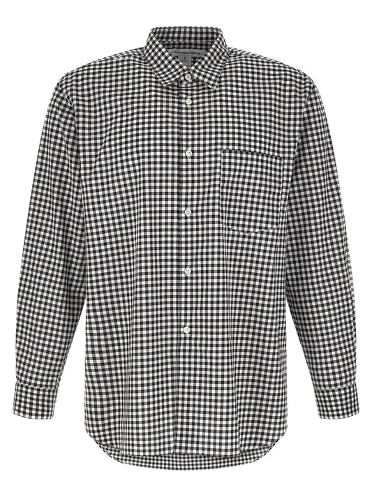 Comme Des Garçons Black Cotton Blouse