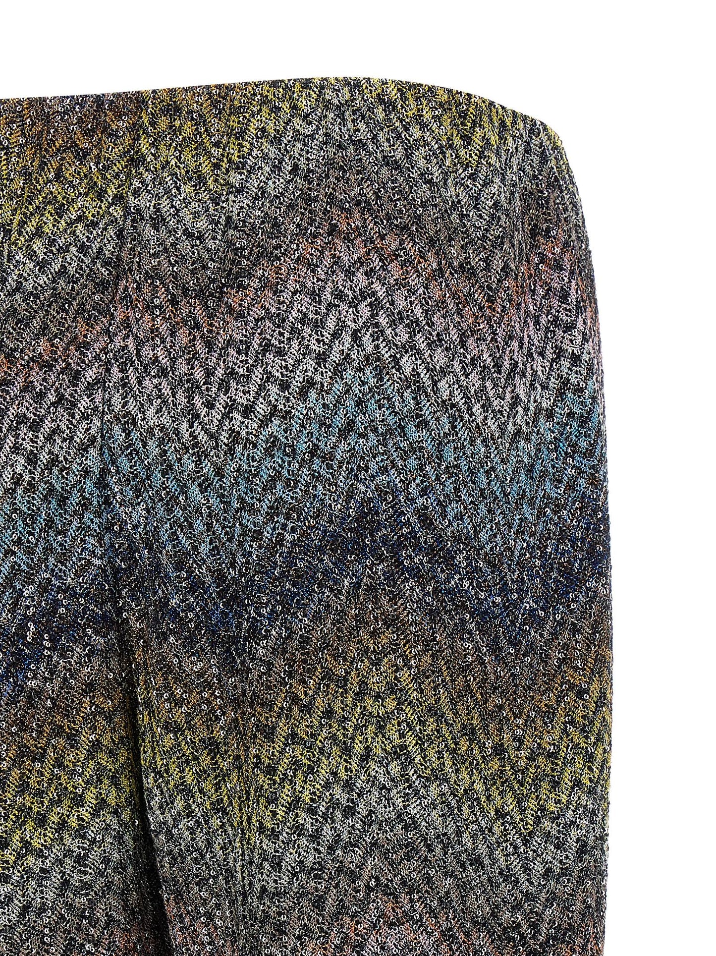 Missoni Multicolor Viscose Flared Pants