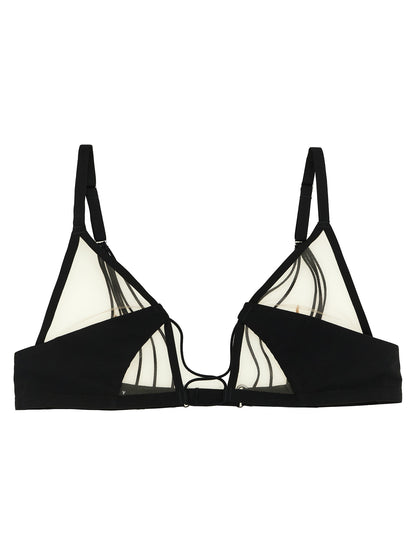 Rick Owens Black Nylon Bra