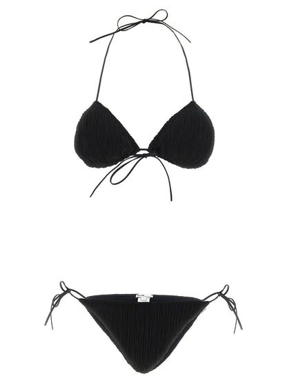 ALLIS Black Polyester Bikini