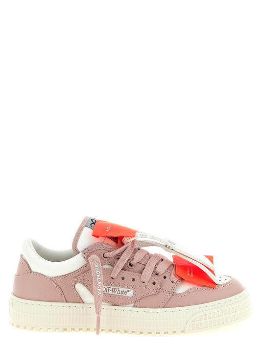 Sneakers by Off-White for women in nylon polyester canvas & leather multicolor, pink & white features a chic design, perfectly showcasing the chic low-top style of this Women's Low Top Nylon Polyester Canvas & Leather Sneakers.