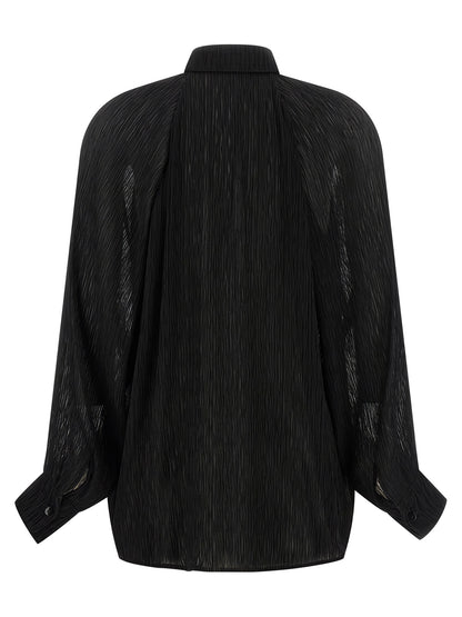 ALLIS Black Polyester Shirt