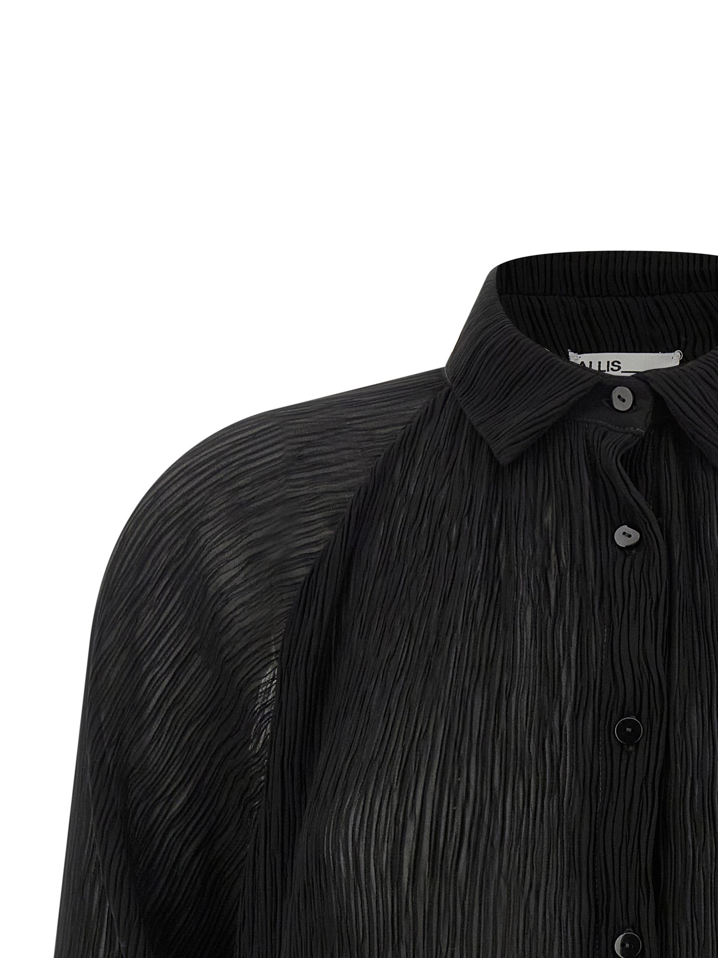 ALLIS Black Polyester Shirt