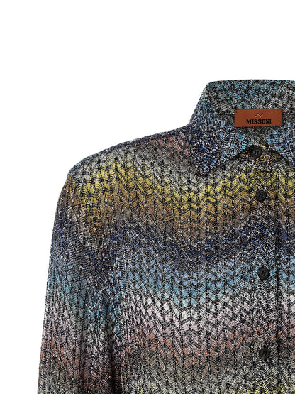 Missoni Multicolor Viscose Blouse