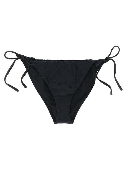 Polo Ralph Lauren Black Recycled Polyester Bikini