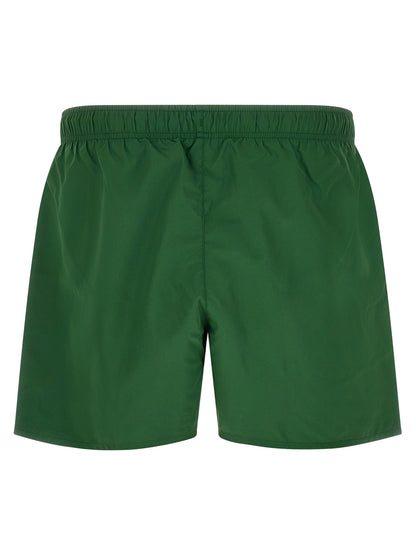 Lacoste Bicolor Polyester Swim Shorts