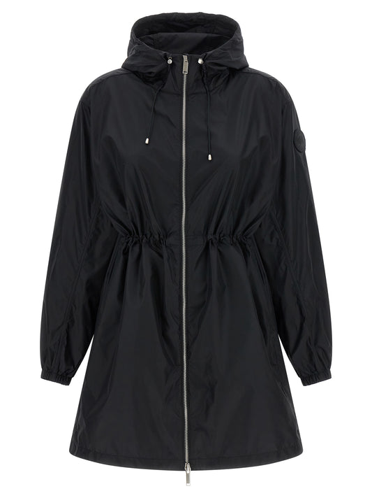 Hooded Parka by Canada Goose for women in polyamide black features a stylish silhouette, meticulously detailed with a sophisticated hooded high-neck neckline and functional windproof, pockets & hooded for a stylish finish.