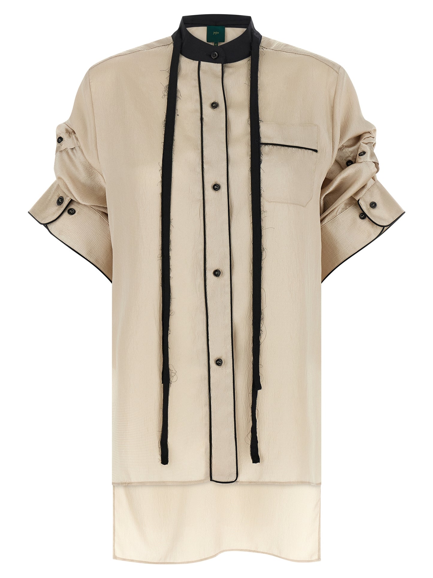 MAISON JEJIA Beige Polyester Blouse